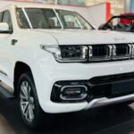 Rent BAIC BJ60 (7 Seater) in Dubai from Amex Car Rental Exterior Front Half View
