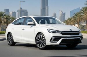 Rent New MG 5 2026 in Dubai from Amex Car Rental