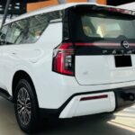 Rent Nissan Patrol 2026 in Dubai from Amex Car Rental Exterior Rear Half View